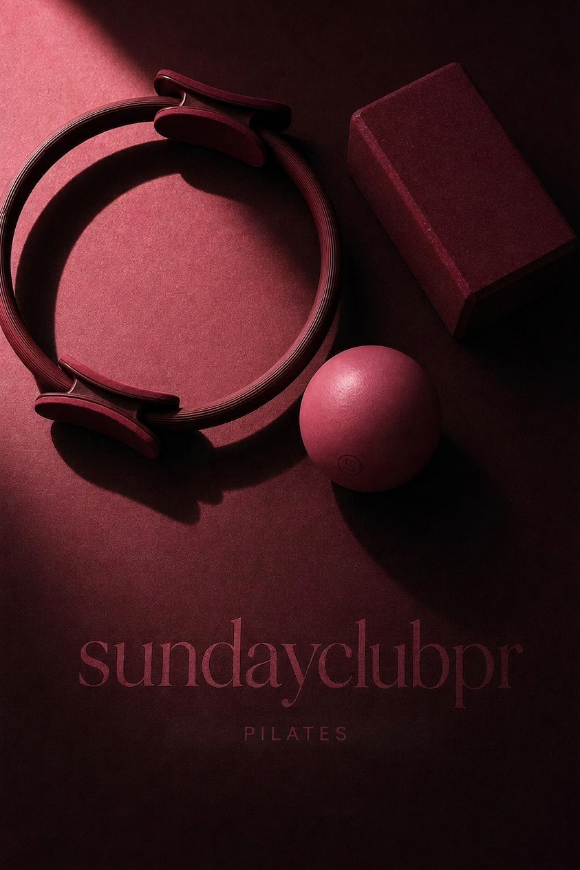 Sunday Club mat and bottle